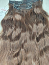 18 inch Clip-in SET - Medium Brown
