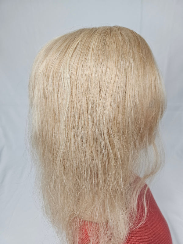 Blonde Hair Topper with Lowlights