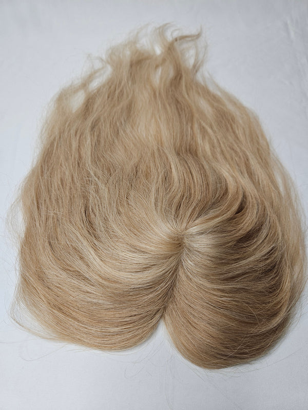 Blonde Hair Topper with Lowlights