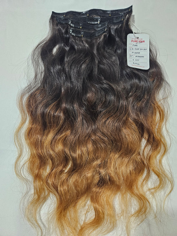 20 inches Clip-on SET - OMBRE