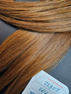 22 inch Keratin I tips - #8 Light Chestnut Brown - Total 90 strands