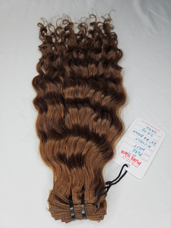 Brown Curly bundle