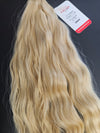 22 Inch Micro Ring/I Tip Keratin Hair Extensions - 613 Platinum Blonde - Total 90 strands - 30834