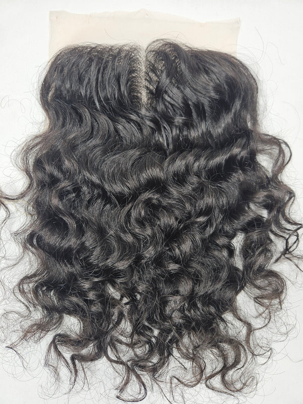 5X5 Lace Closure - Natural Curly