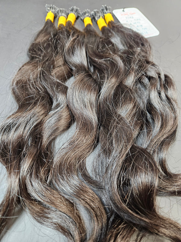 Pure 16 inch Keratin "I" tips - Total 180 strands