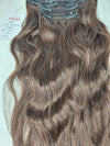 18 inch Clip-in SET - Medium Brown