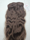 18 inch Clip-in SET - Medium Brown