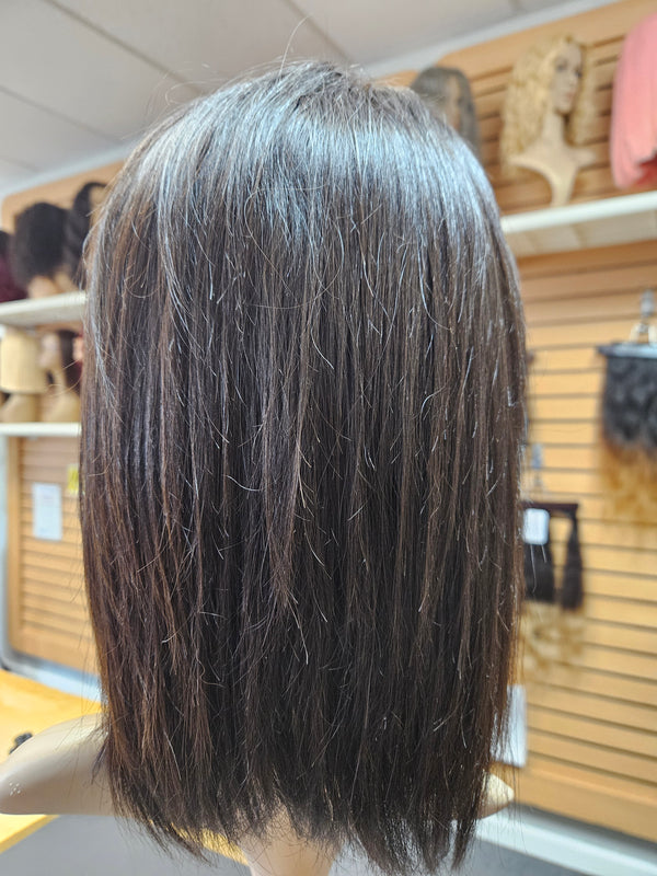 12 inch Closure Wig - REMY PURE Hair