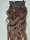18 inch Clip-in SET - Medium Brown
