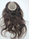 brunette hair lace topper