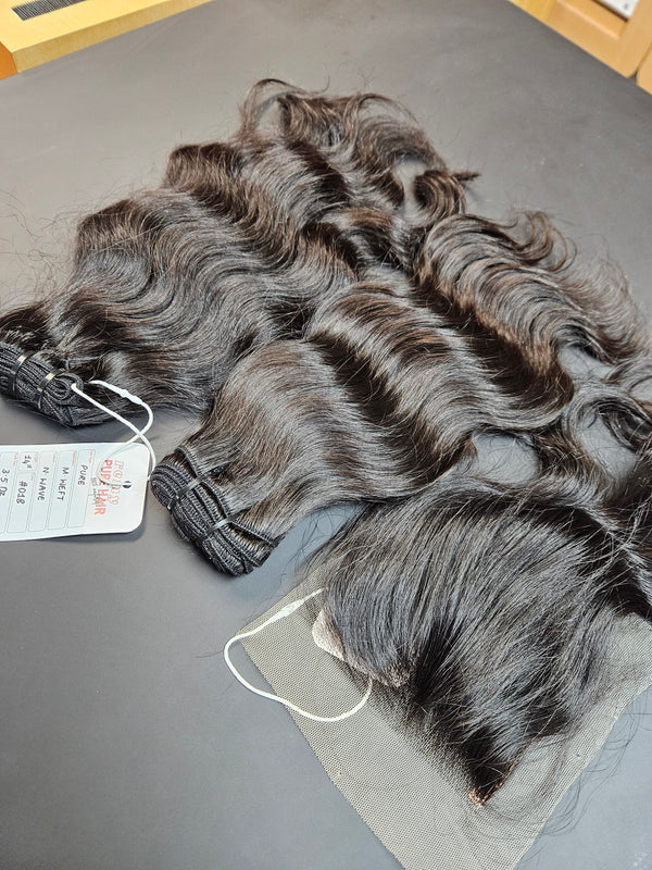 PURE Hair - 2 Bundles & Closure Deal