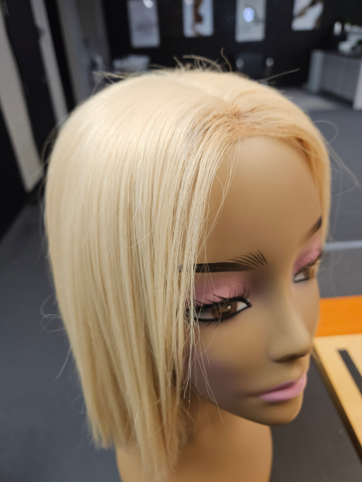 Platinum Blonde Lace Front Wig