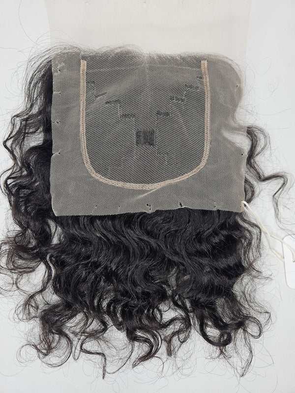 5X5 Lace Closure - Natural Curly