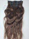 18 inch Clip-in SET - Medium Brown
