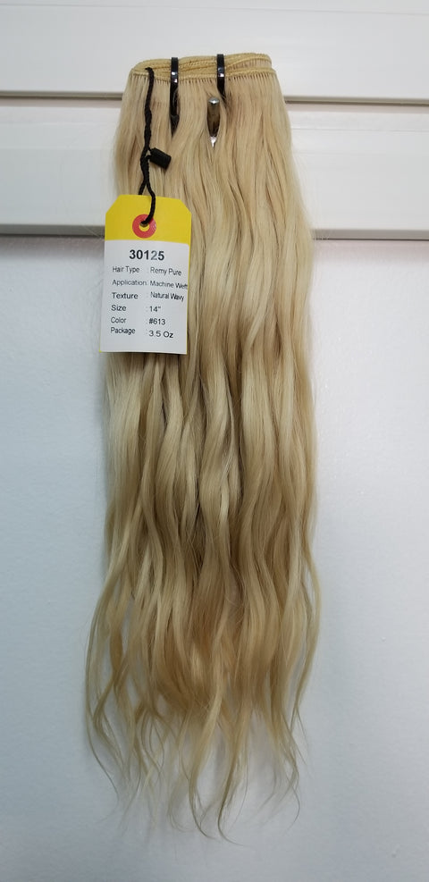 REMY PURE 613 Platinum Blonde Hair