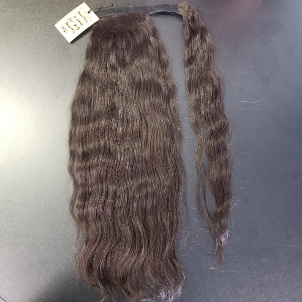 22 inch Natural Black Ponytail Extensions