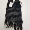 2 Bundle DEAL - 16+18 PURE Natural Wave Hair DYED JET Black