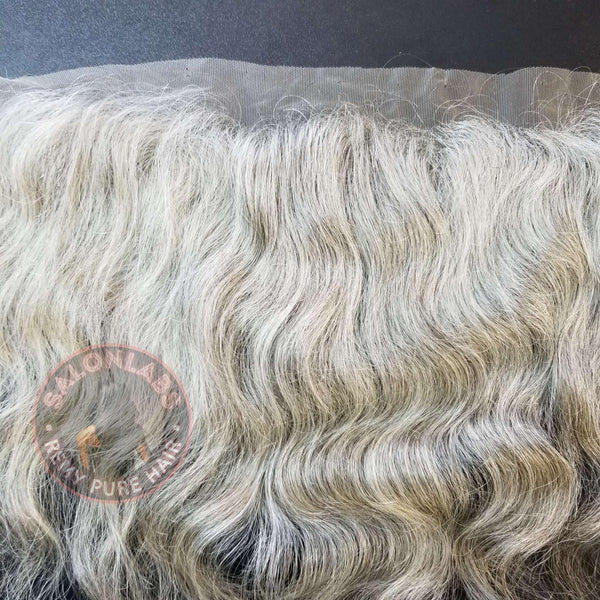 Natural GRAY Hair Frontal