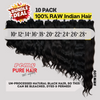 10 Bundle Package 💲 PURE Indian Hair