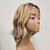 Blend color Closure Wig 10 inch