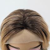 Blend color Closure Wig 10 inch