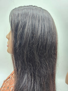 Straight hair texture