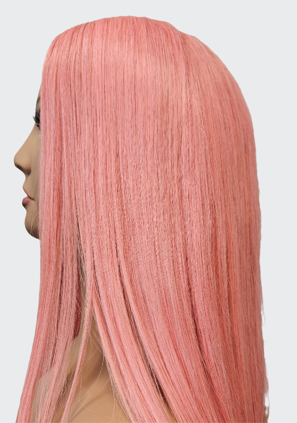 Pink Closure Wig