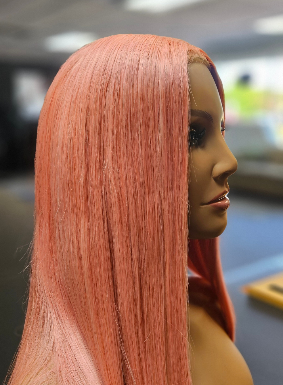 Pink Closure Wig