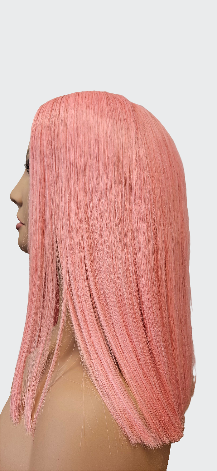 Pink Closure Wig