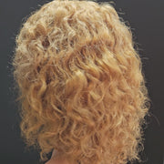 Blonde Natural Curly Wig