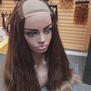 Natural Black U-Part Wig