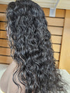 20" RAW Natural Curly - 5X5 Closure Wig