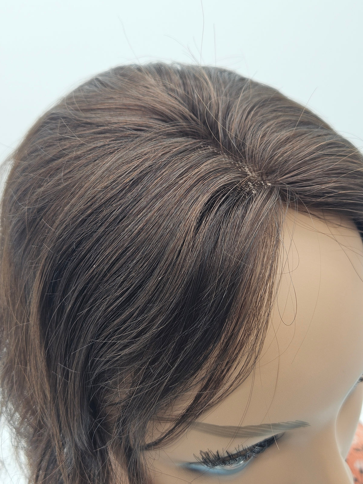 Dark Brown Lace Topper | 14" Remy Pure Human Hair