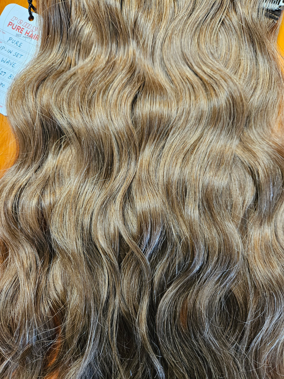 Brown & Blonde Blend Clip-In Extensions