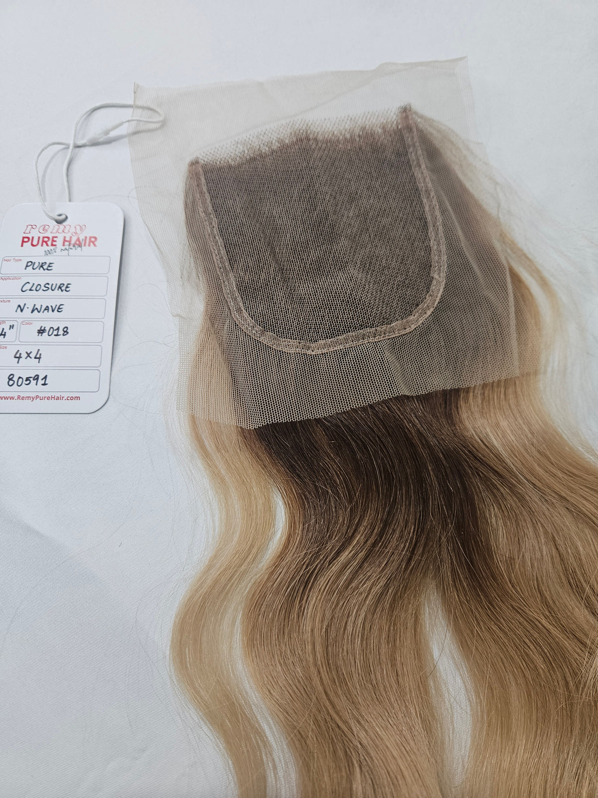 Golden Blonde Lace Closure