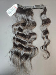 Natural Black Ponytail