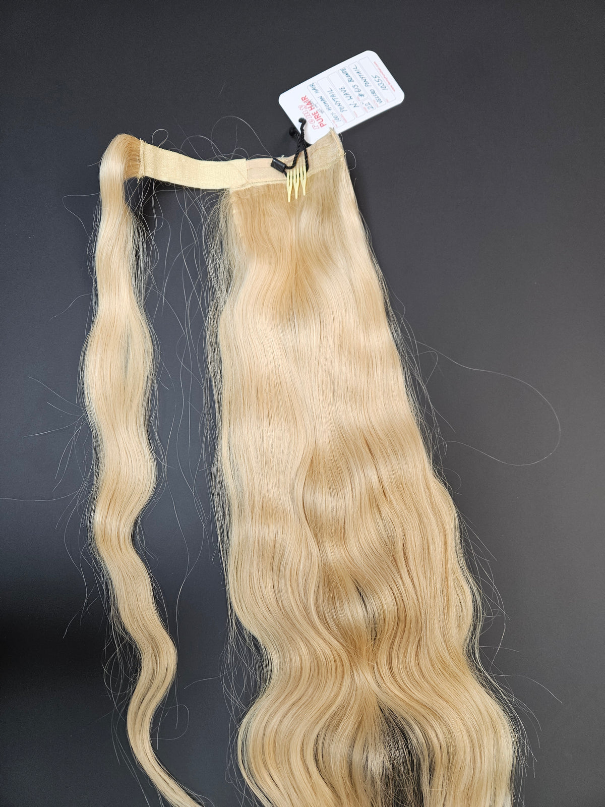 Platinum Blonde Ponytail Extensions