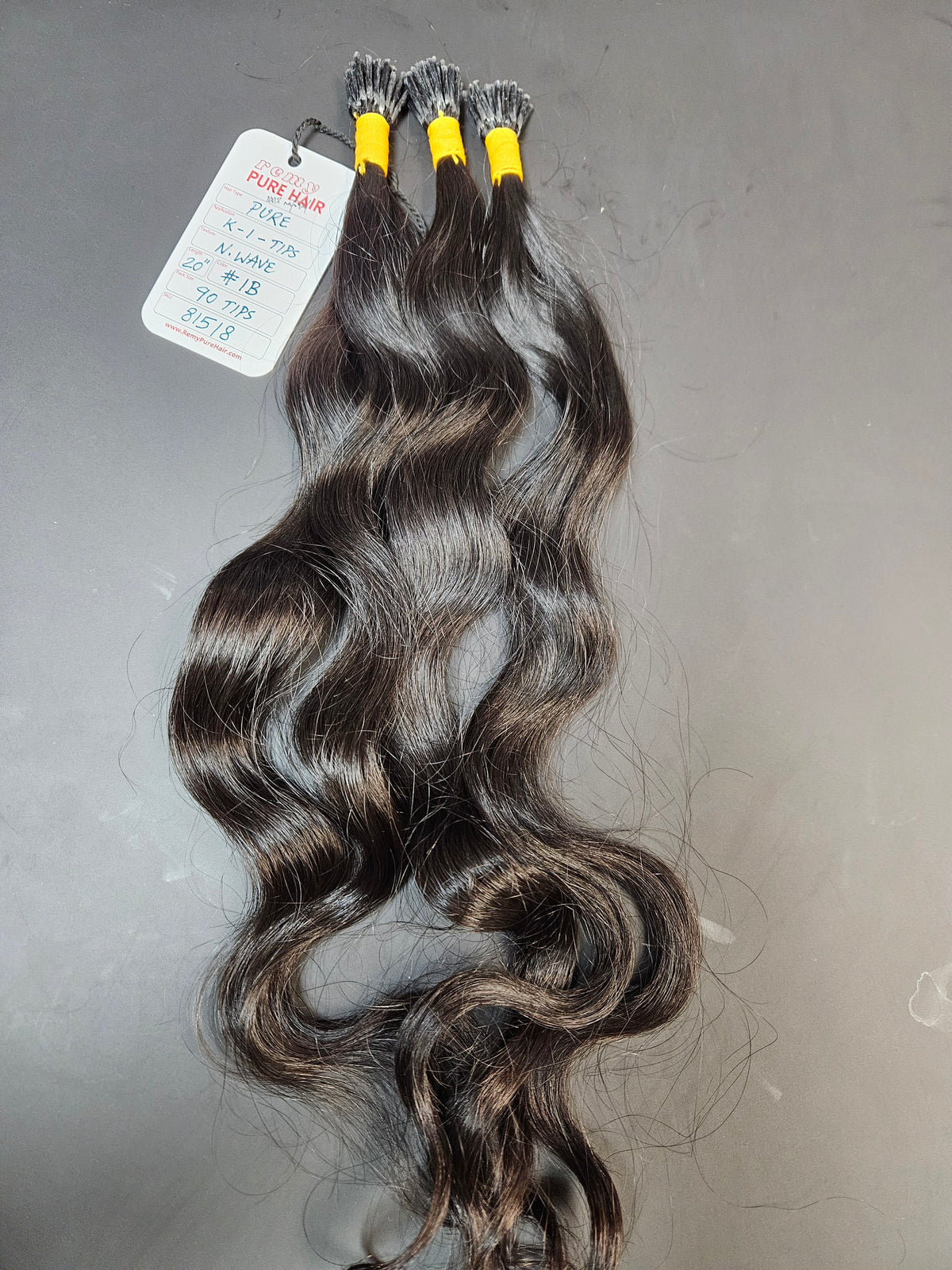 Natural Black I-Tip Extensions
