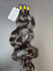 Natural Black I-Tip Extensions