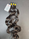 Pure 20 inch Keratin "I" tips #1B Natural Black - Total 90 strands