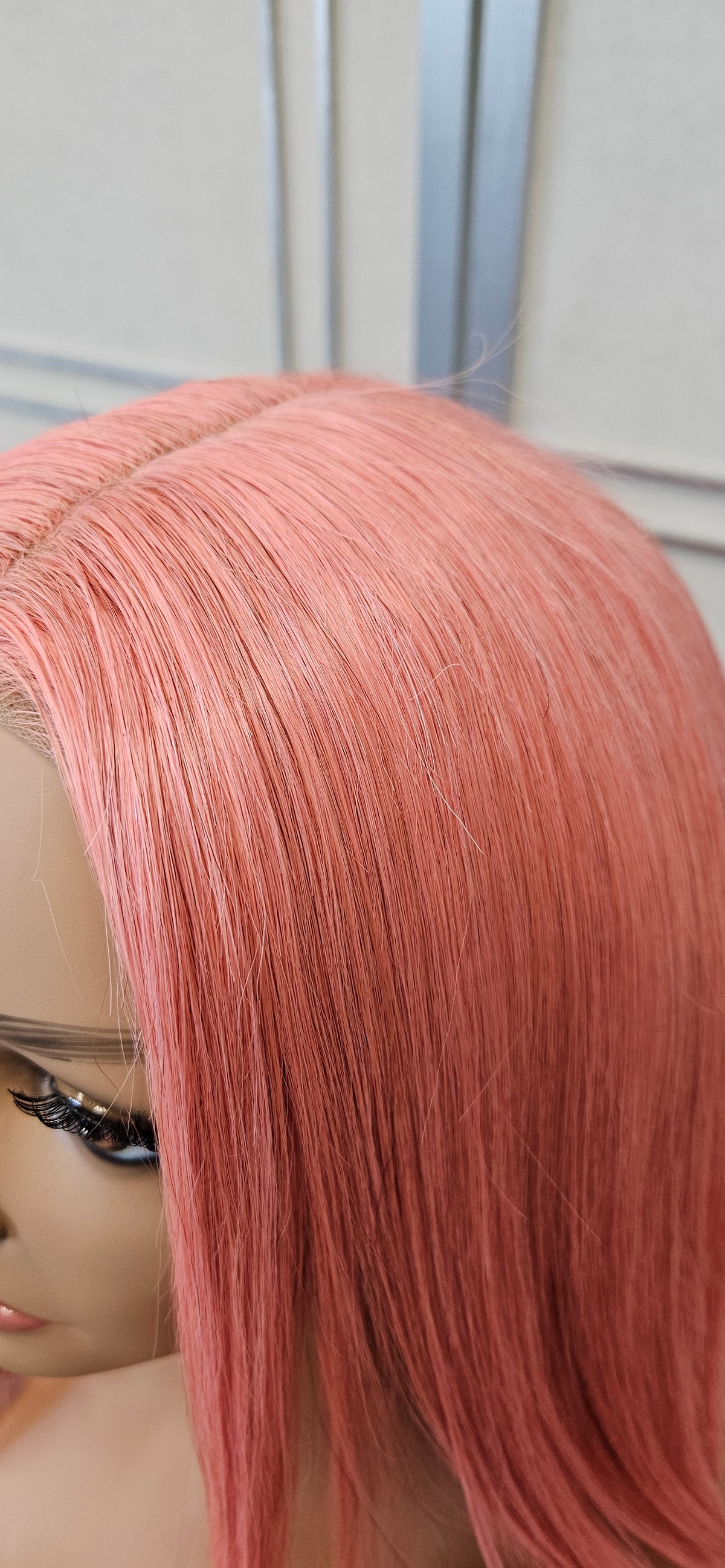 Pink Closure Wig