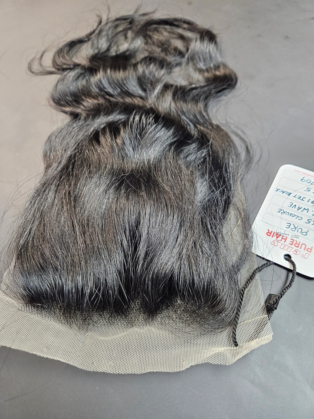 Jet Black Lace Closure
