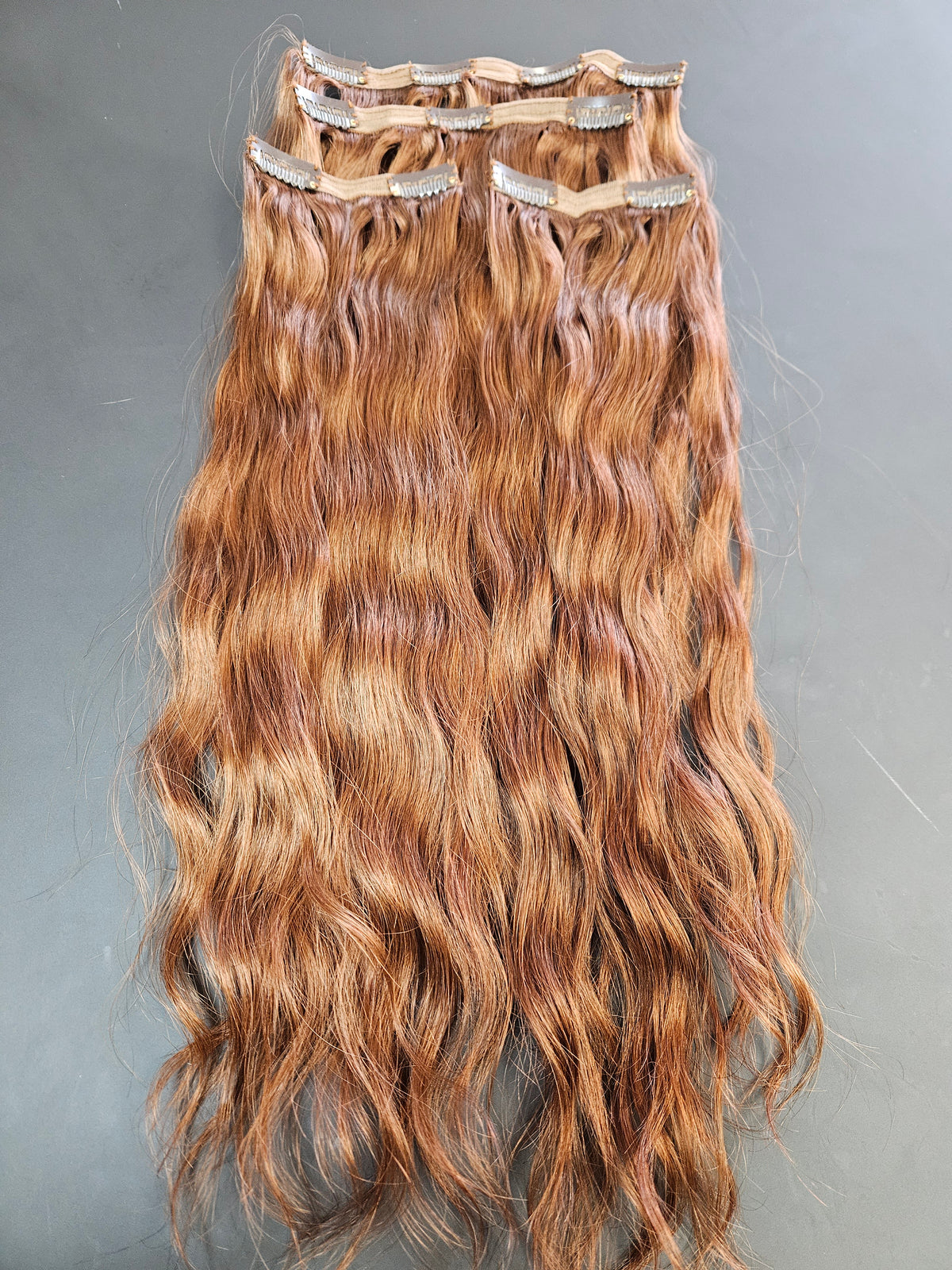 Auburn Clip-In Hair Extensions