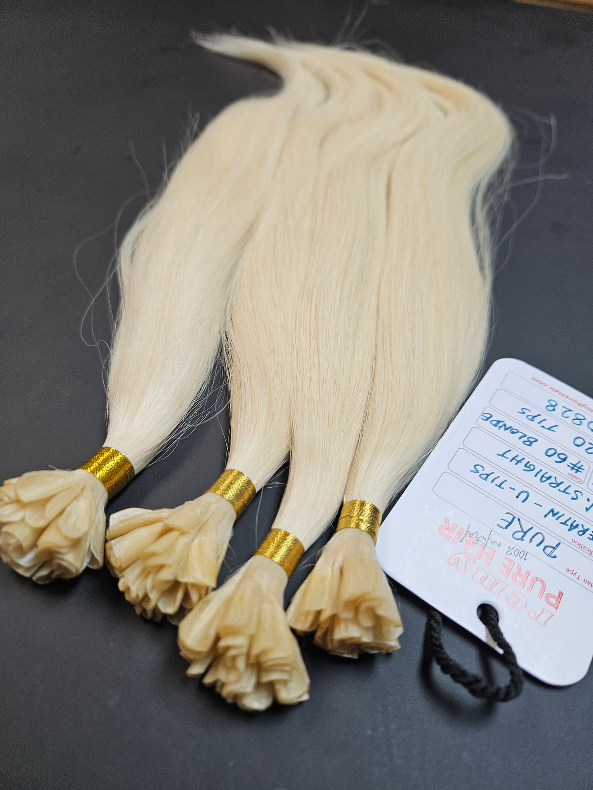 Lightest Blonde U-Tip Extensions