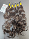 Pure 12 inch Keratin "I" tips #1B Natural Black - Total 180 strands