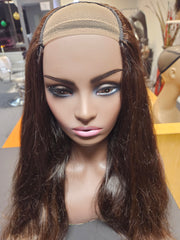 Natural Black U-Part Wig