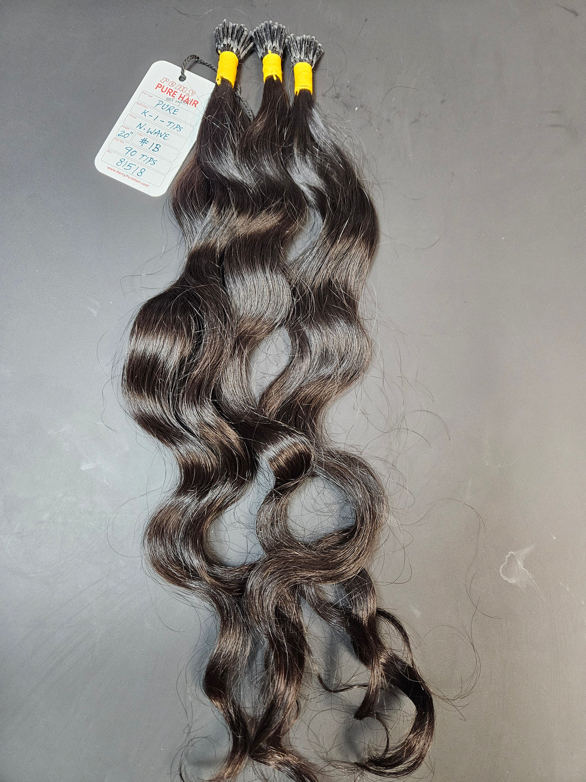 Natural Black I-Tip Extensions