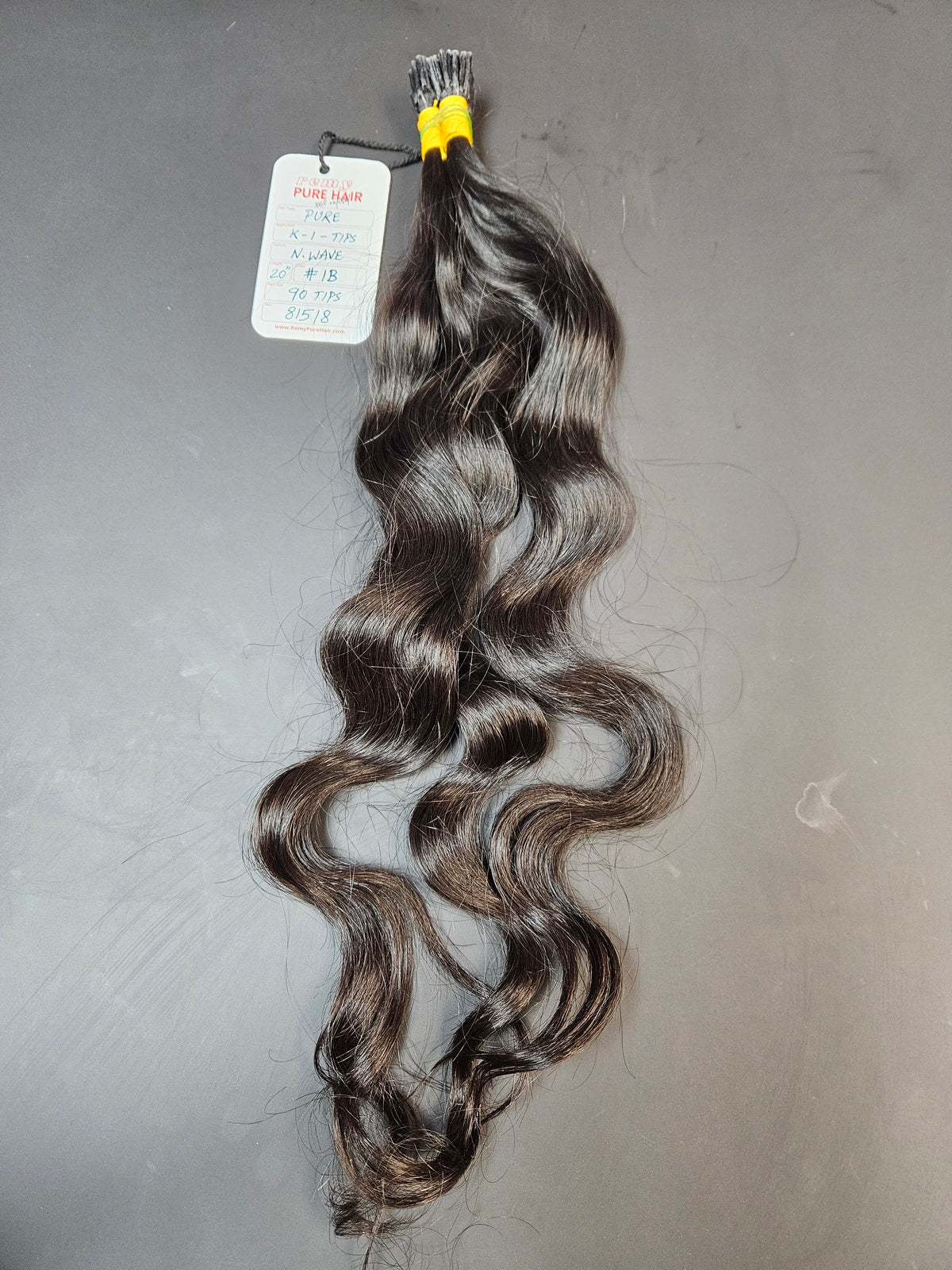 Natural Black I-Tip Extensions