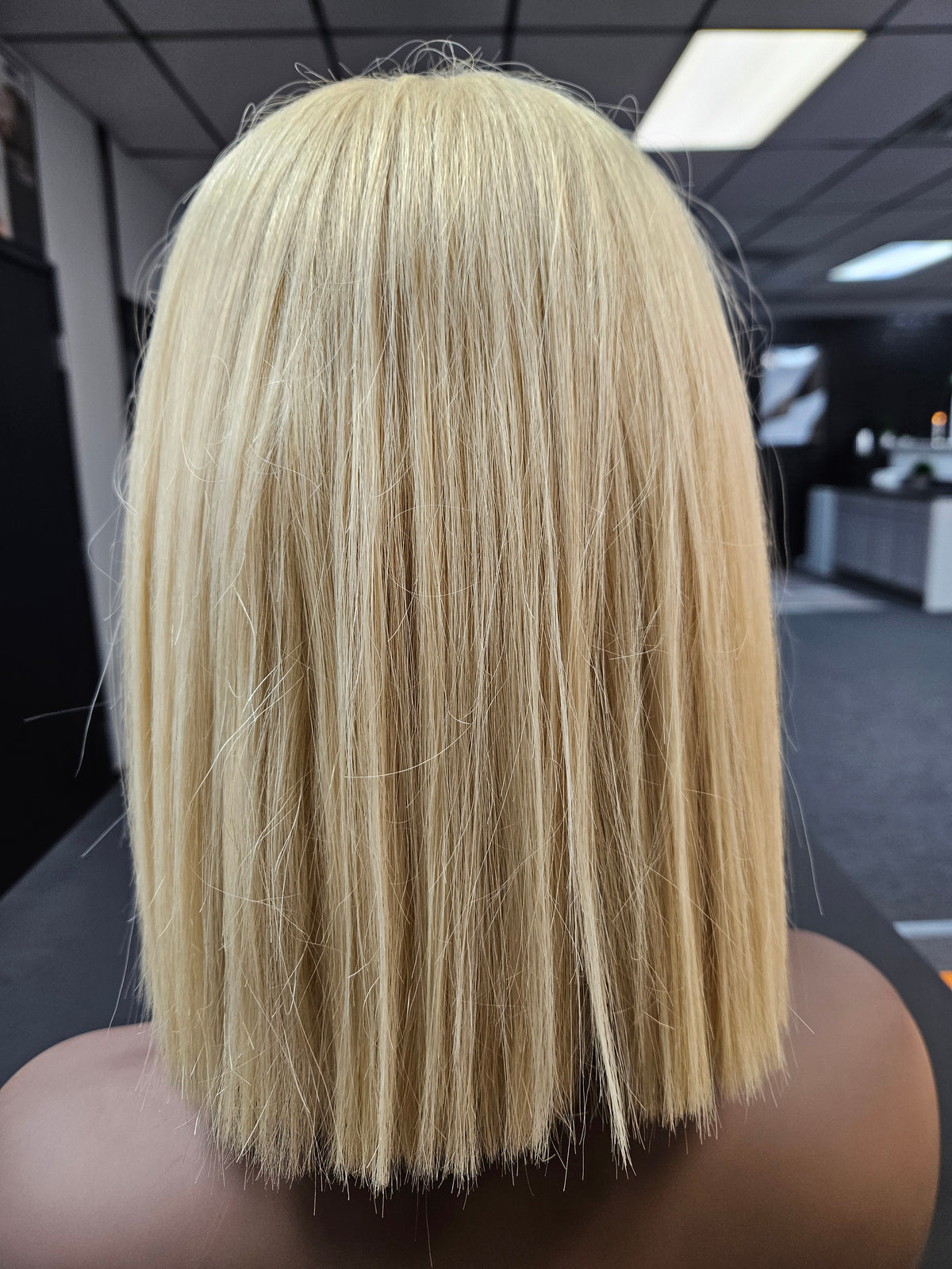 Platinum Blonde Lace Front Wig