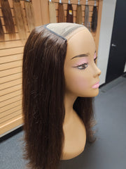 Natural Black U-Part Wig